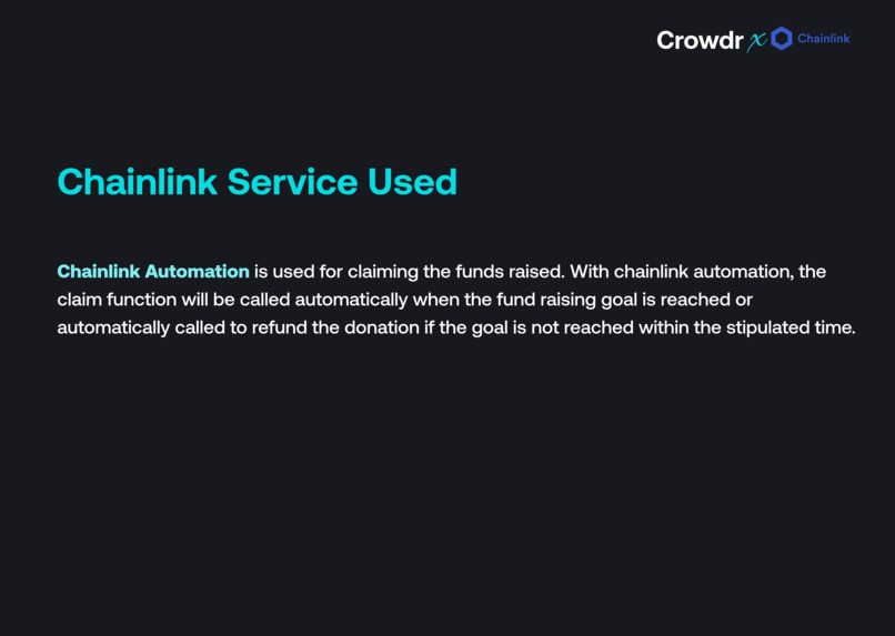 Crowdr - A blockchain based crowd-funding Platform – screenshot 4