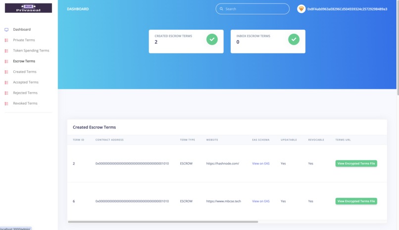 Privaseal – screenshot 1