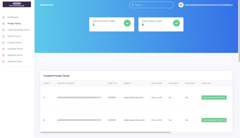 Privaseal – screenshot 3