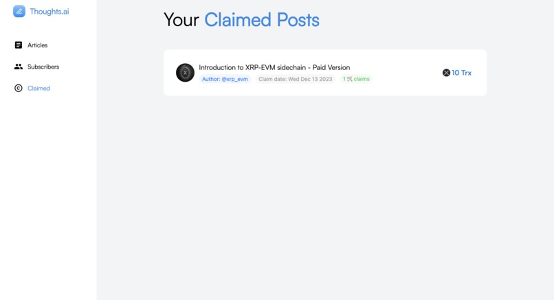 Thoughts – screenshot 3