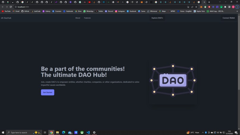 DaoHub – screenshot 1