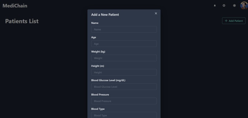 Medichain – screenshot 1