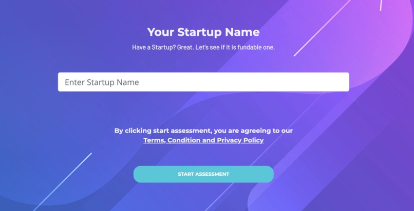 Venture Funding Assessment – screenshot 2