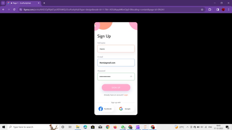 EcoPurityHub – screenshot 1
