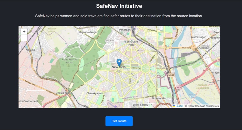 SafeNav – screenshot 1