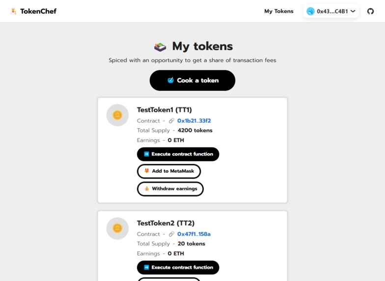 TokenChef – screenshot 4