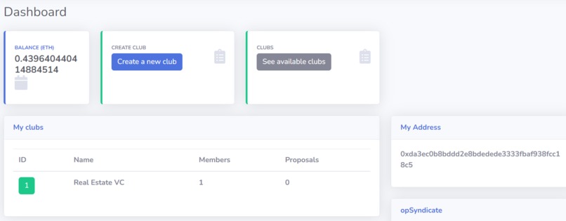 opSyndicate for Mode Network – screenshot 1