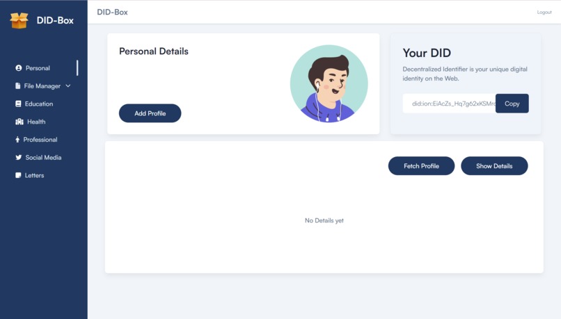 DID-Box – screenshot 3