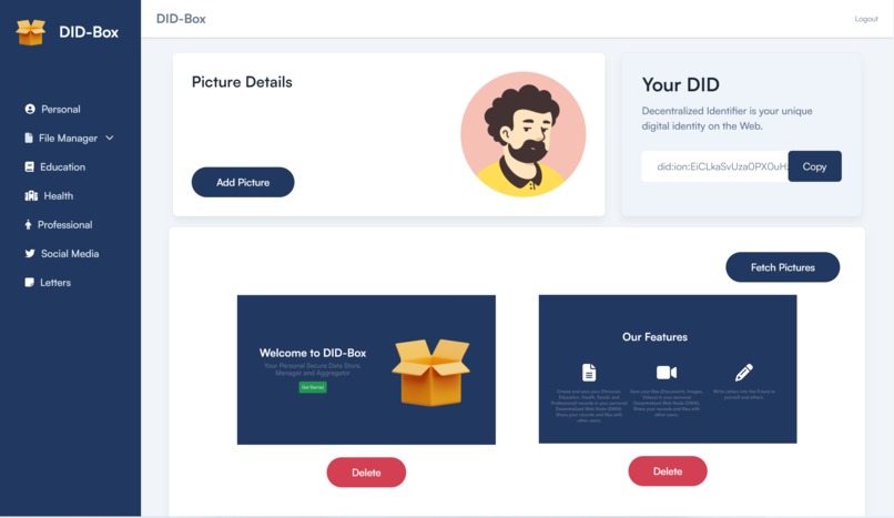 DID-Box – screenshot 13