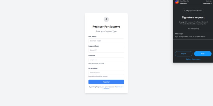 FUNDAPP – screenshot 1