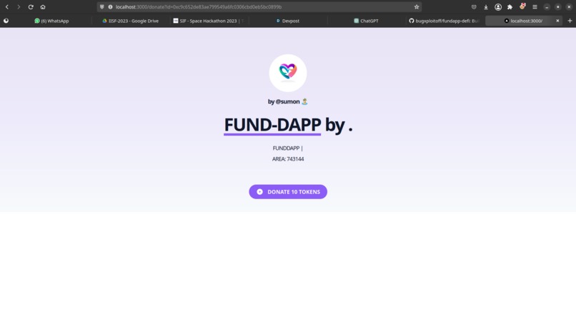 FUNDAPP – screenshot 4