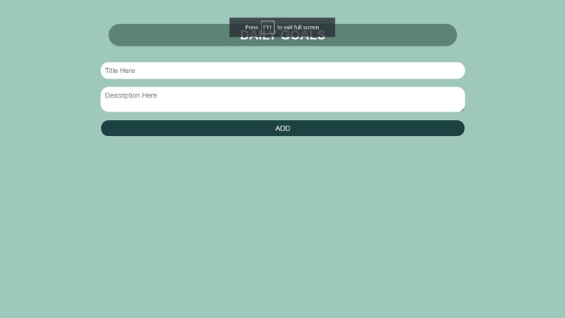 Daily task Manager – screenshot 3