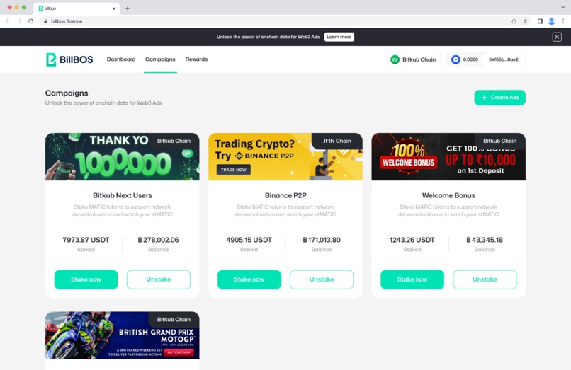 BillBOS – screenshot 2