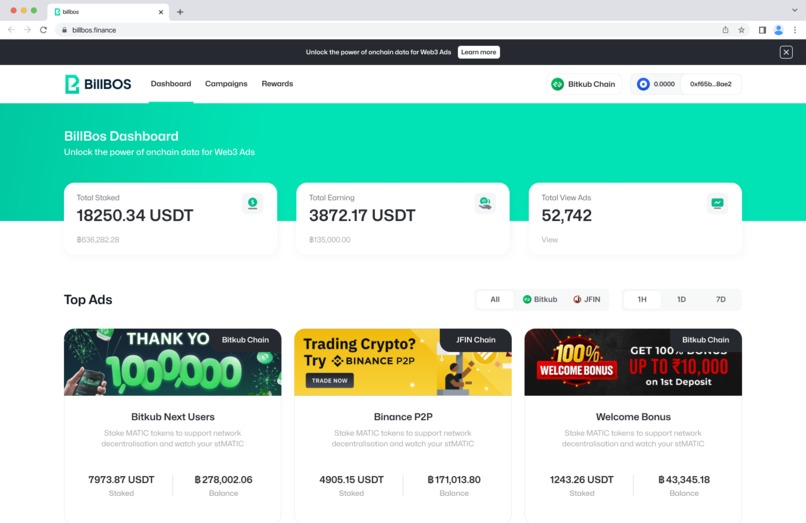 BillBOS – screenshot 1