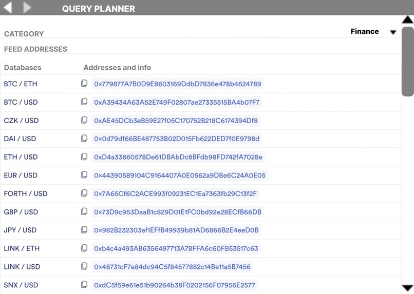 On-Chain Query Planner Using Smart Contracts – screenshot 4