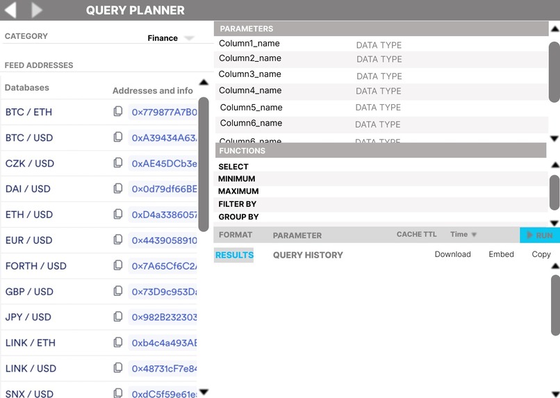 On-Chain Query Planner Using Smart Contracts – screenshot 5