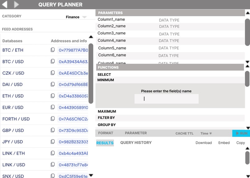 On-Chain Query Planner Using Smart Contracts – screenshot 6