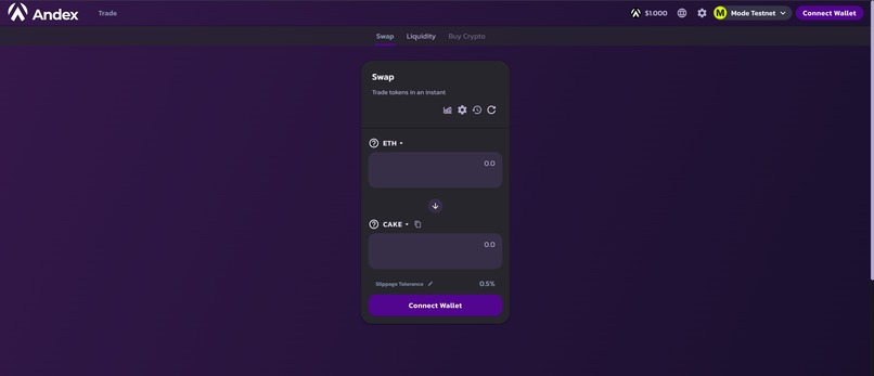 Andex Protocol – screenshot 1