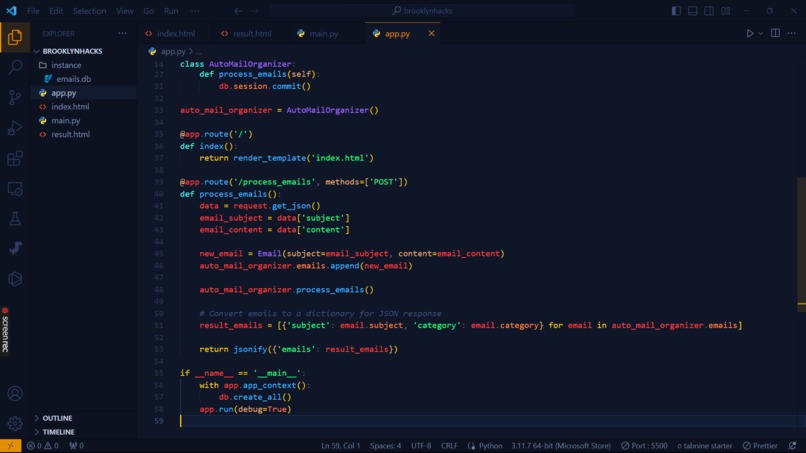 AutoMail Organizer – screenshot 1