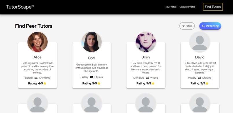 TutorScape – screenshot 2