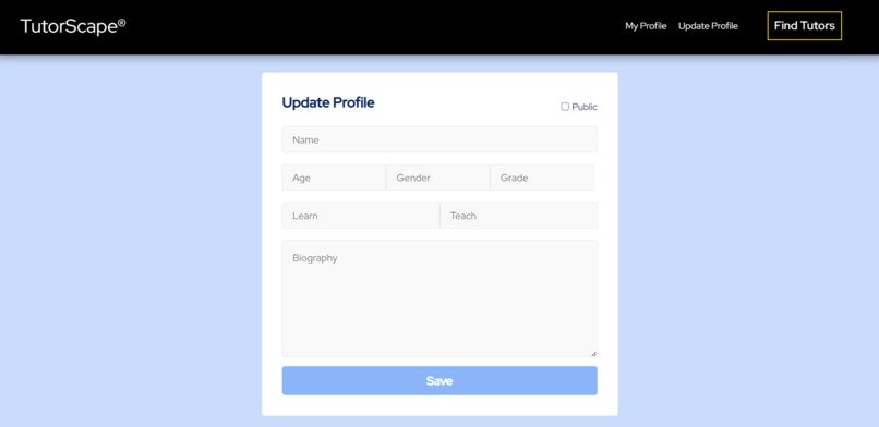 TutorScape – screenshot 3