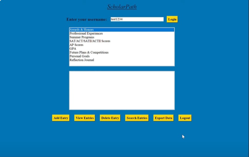 ScholarPath – screenshot 1