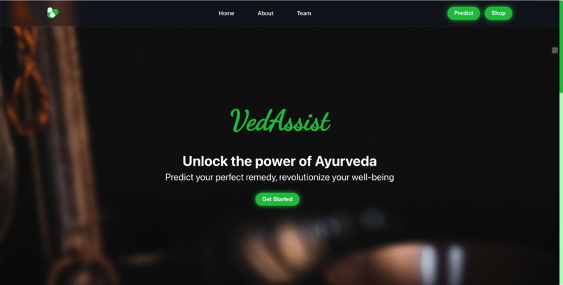 VedAssist – screenshot 2