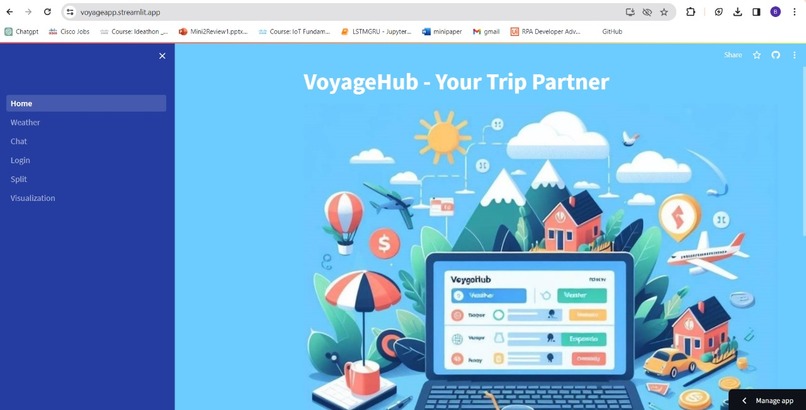 VoyageHub - Simplify your Trips – screenshot 1