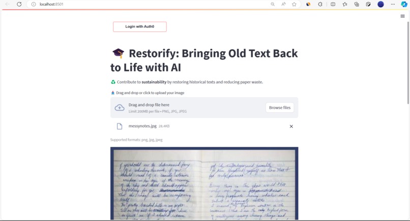 Restorify: Go Paperless! – screenshot 4