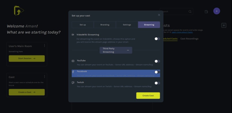 DECAST – screenshot 4
