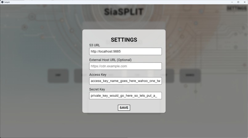 SiaSplit - Serving HLS videos over Sia Network – screenshot 2