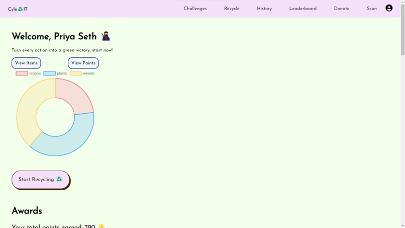 CycleIT - All-in-one recycling and sustainability platform – screenshot 3