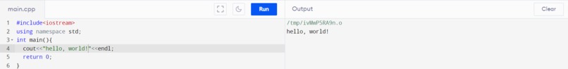 hello, world! – screenshot 1