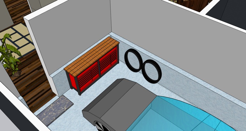 2 Floor House Interior Design & Furnished (Made in SketchUp) – screenshot 9