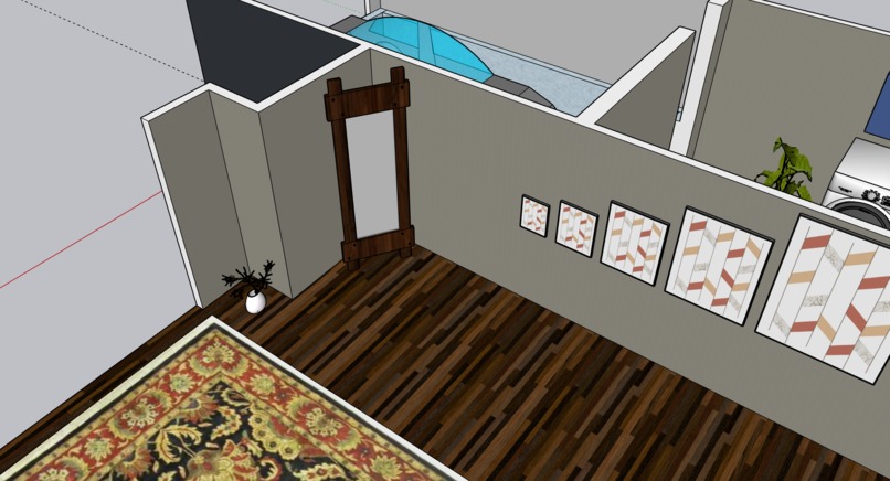2 Floor House Interior Design & Furnished (Made in SketchUp) – screenshot 10