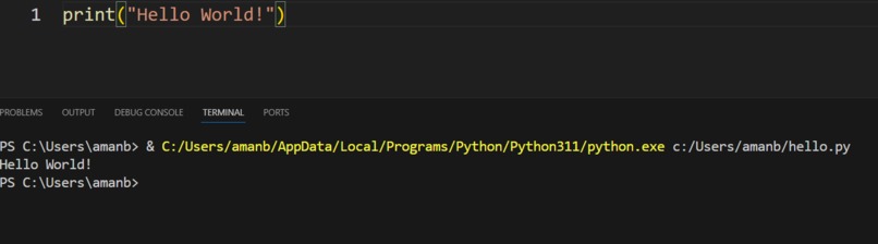 Hello World! – screenshot 1