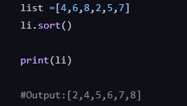 Write a Sorting Method – screenshot 1