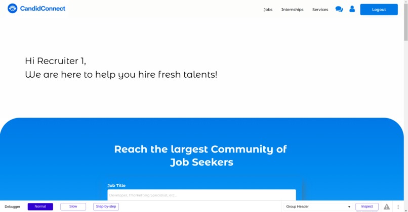 CandidConnect : Your Dream Job, Just One Click Away – screenshot 9