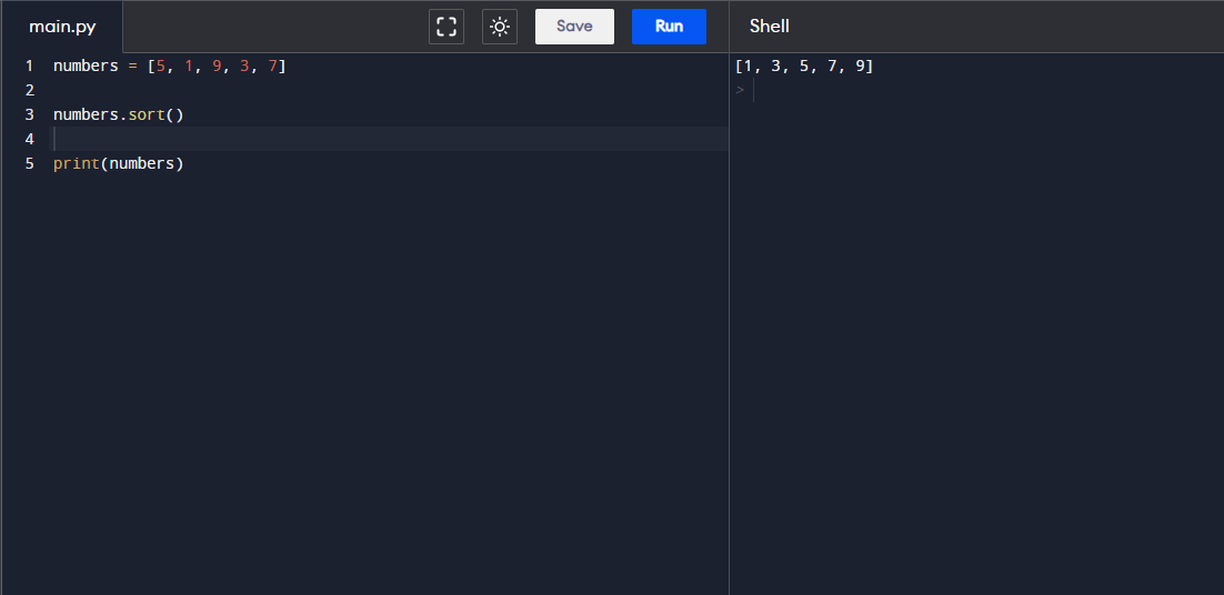 Sorting A List Devpost