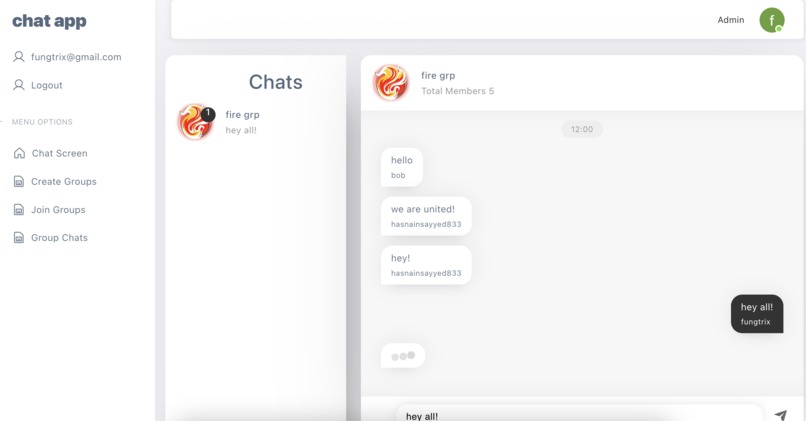 Chat App – screenshot 5