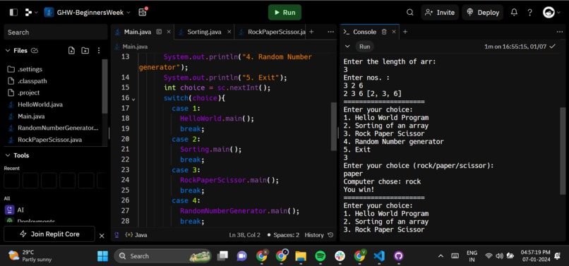 [GHW] Beginners Week Day 2 – screenshot 3