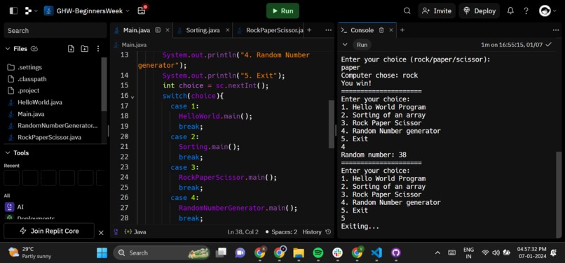 [GHW] Beginners Week Day 2 – screenshot 4