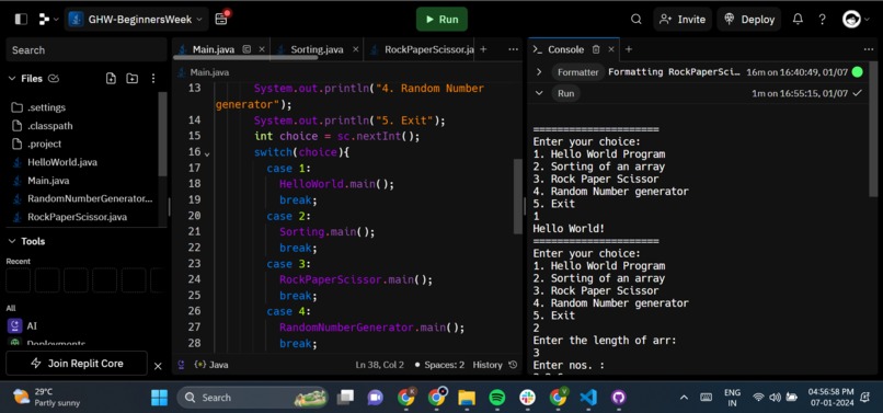 [GHW] Beginners Week Day 2 – screenshot 5