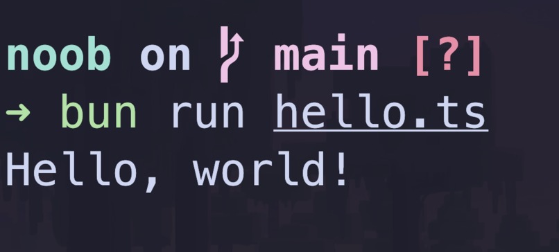 Hello World – screenshot 1