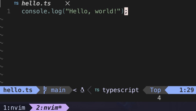 Hello World – screenshot 2