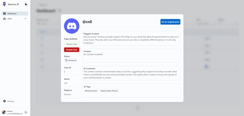 Gamma – screenshot 2
