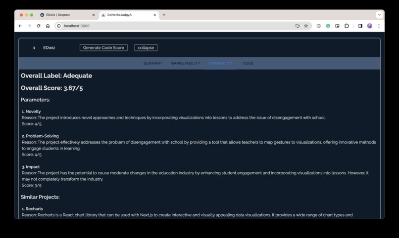 DoNotBeJudgyAI – screenshot 4