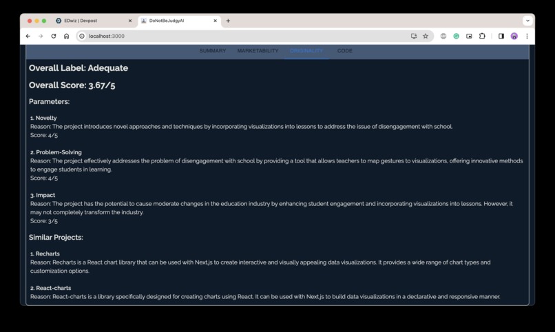 DoNotBeJudgyAI – screenshot 5