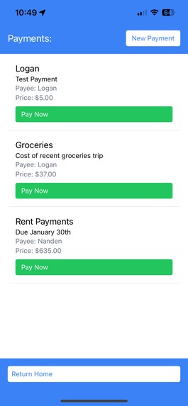 Roommate App – screenshot 2