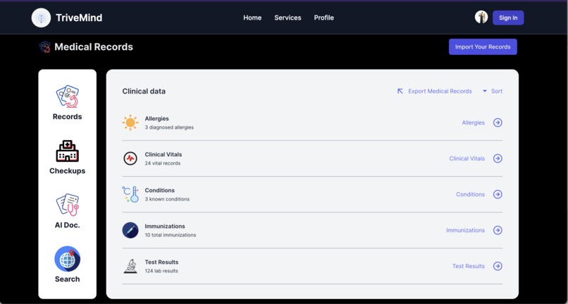 TriveMind – screenshot 2